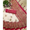 Rekha Maniyar Women's Art silk Saree And Floral Print 