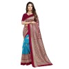 Rekha Maniyar Women's Art Silk Printed Sari